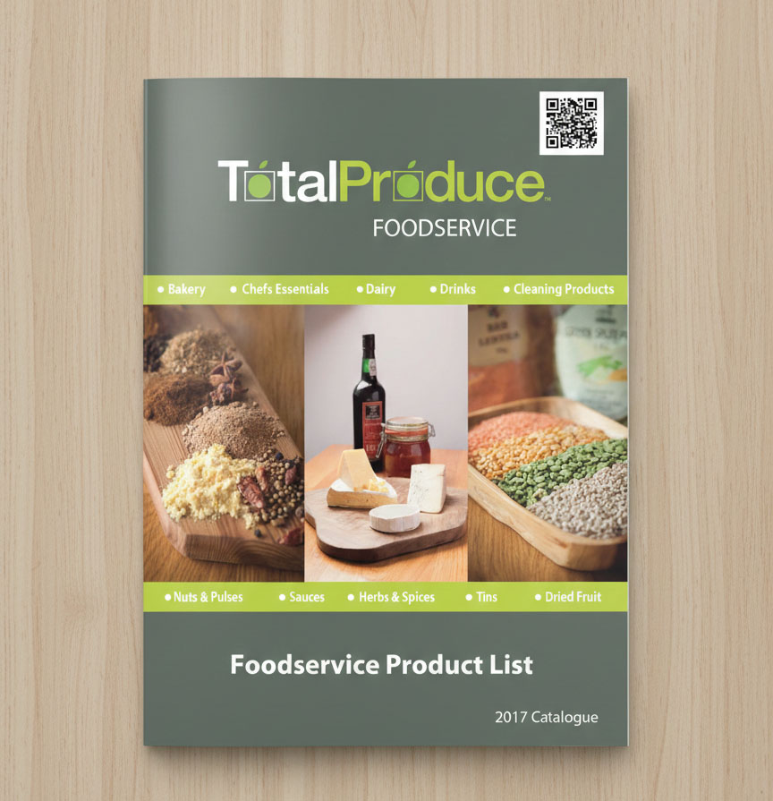 Total Produce Foodservice brochure design and print
